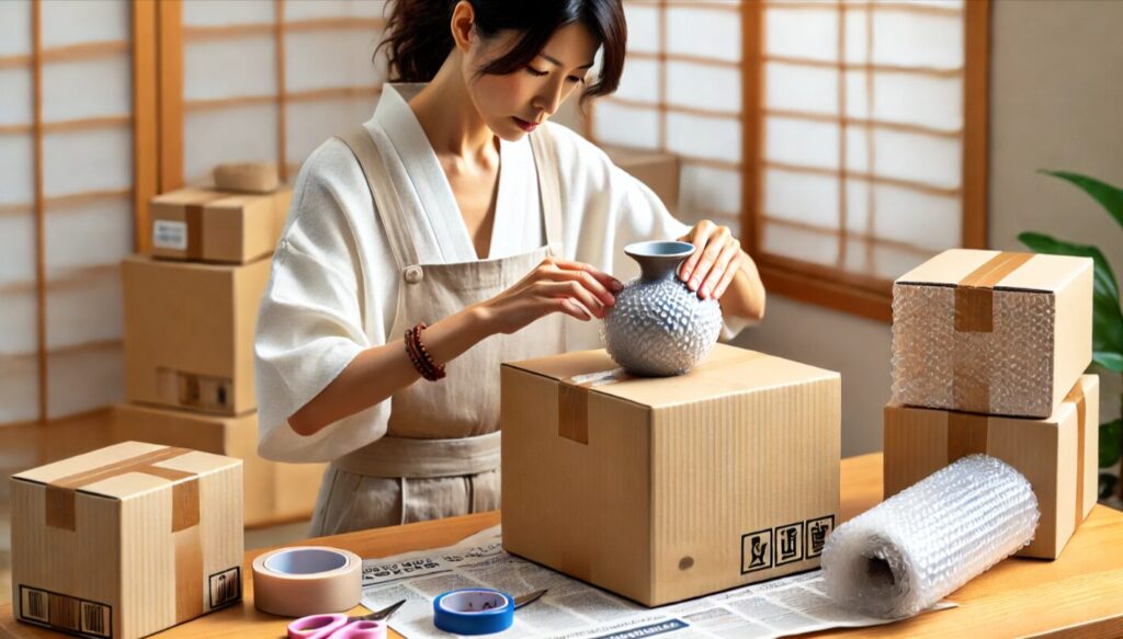 配送中の破損を防ぐための梱包方法
